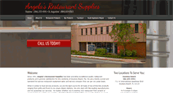 Desktop Screenshot of angelasrestaurantsupplies.com